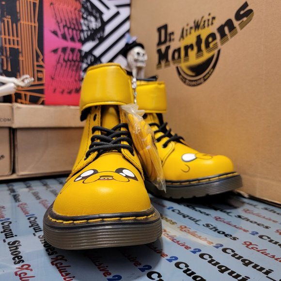 Dr. Martens / 1460 (Juniors) Adventure Time Jake / Brand New!! - Picture 11 of 14